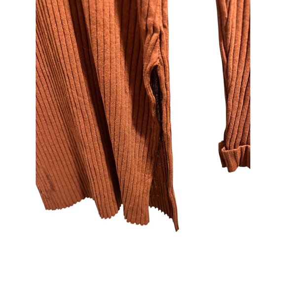 ๐ 2/$20 ๐ Ribbed Rust Long Sleeve Top & Pant Set - Moda Asya Collection XL - Picture 4 of 7